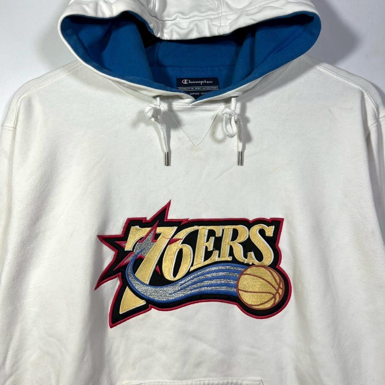 Vintage Champion Philadelphia 76ers Hoodie Size M Ts03 - Etsy Israel