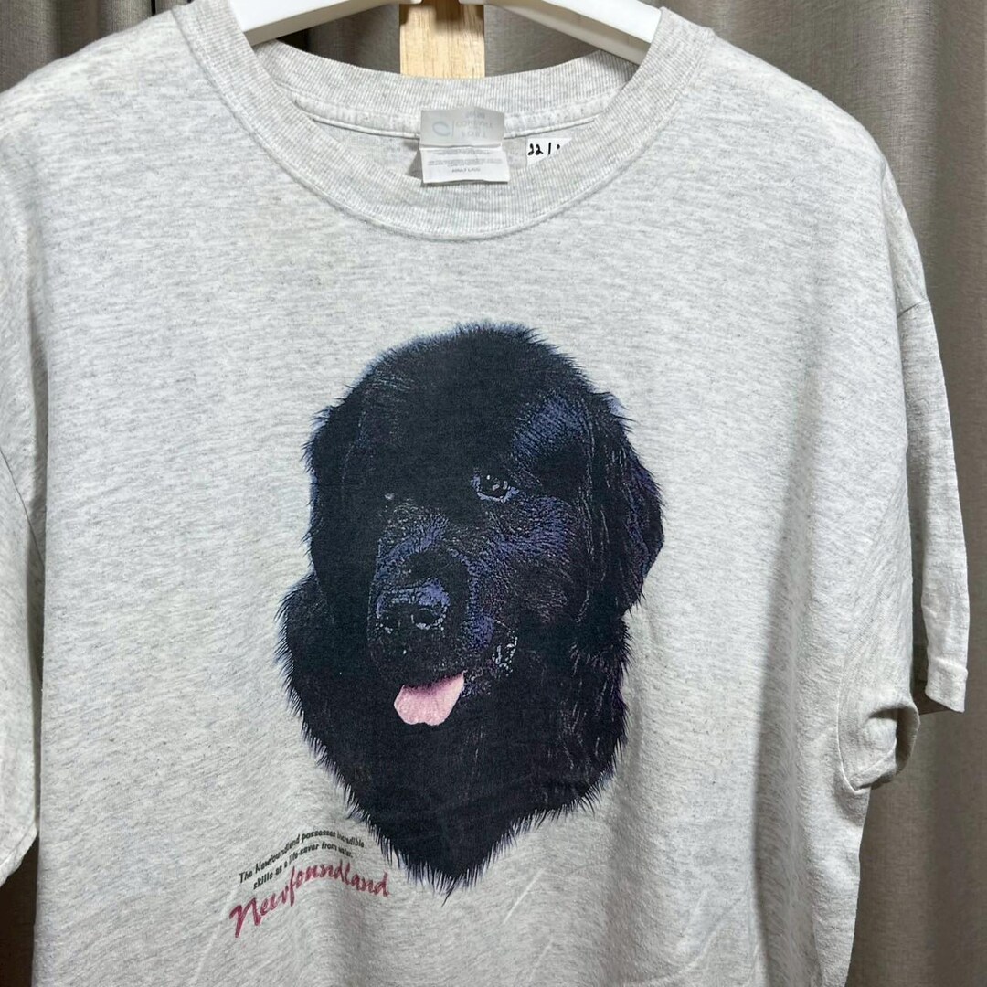 ヴィンテージ 00年代 ニューファンドランド犬シャツ サイズ L RL02 