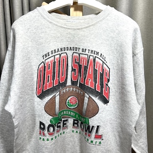 Sweter Vintage Ohio State Buckeye rozmiar S ts02