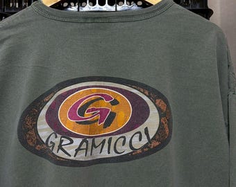 Vintage 90s Gramicci Big logo Shirt size XL rl05