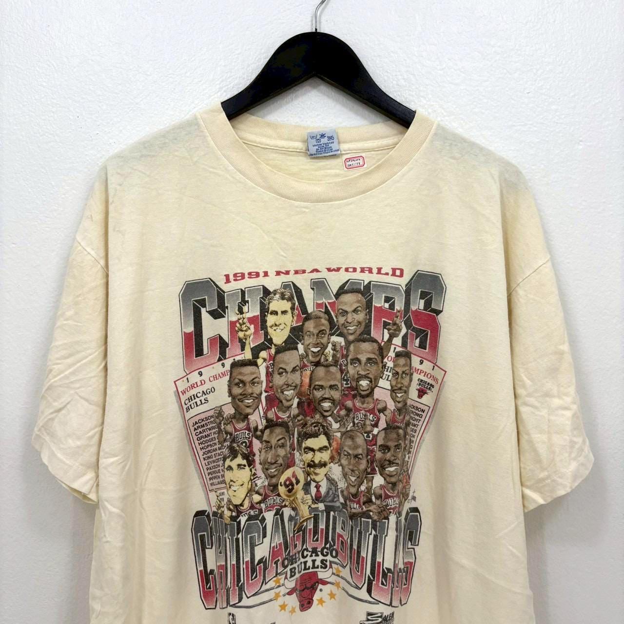 1991 Bulls T Shirt - Etsy