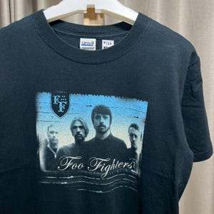 Vintage 00s Foo Fighters Tour shirt size S  RL03