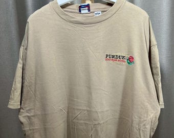 Vintage 70s Purdue '77' Jersey T-shirt Champion Blue Bar - Etsy