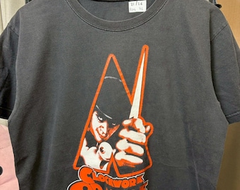 Vintage A Clockwork Orange ของ Stanley Kubrick  movie shirt size M rl06