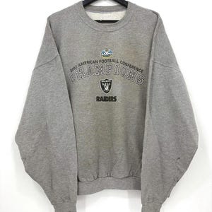 Vintage Oakland Raiders Pullover Größe XL wsw02