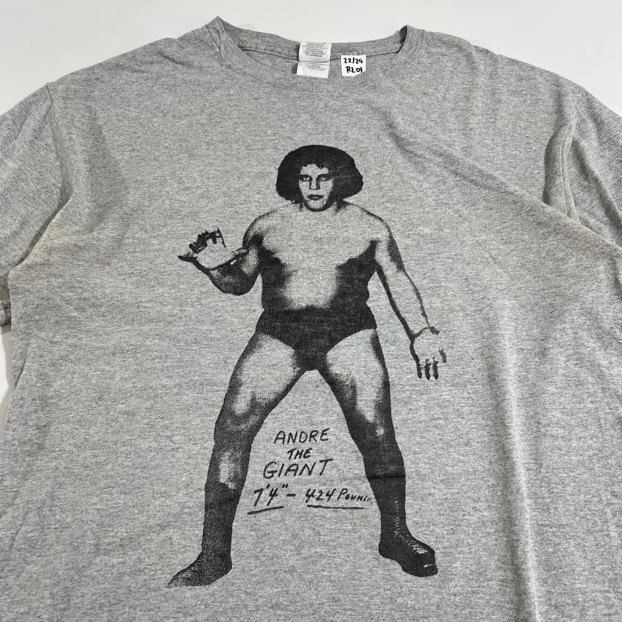 Vintage Andre the Giant Shirt Size L RL01 - Etsy