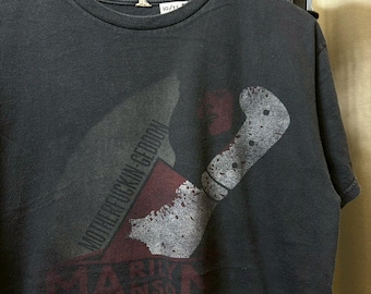 Vintage 00s Marilyn Manson shirt size   M rl07