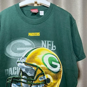 Vintage Green Bay Packers NFL shirt size L  tt02