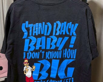 Vintage 90's BIG JOHNSON shirt size L rl06