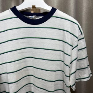 Vintage 90s Striped Shirt size XL stt01