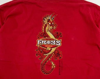 Vintage Senor Frog's Surf Dragon Boards shirt size L-XL  RL01