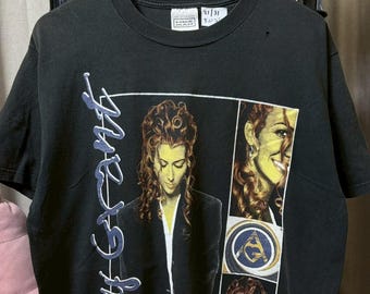 Vintage 90s Amy Grant House Of Love Tour Shirt size L  RL07