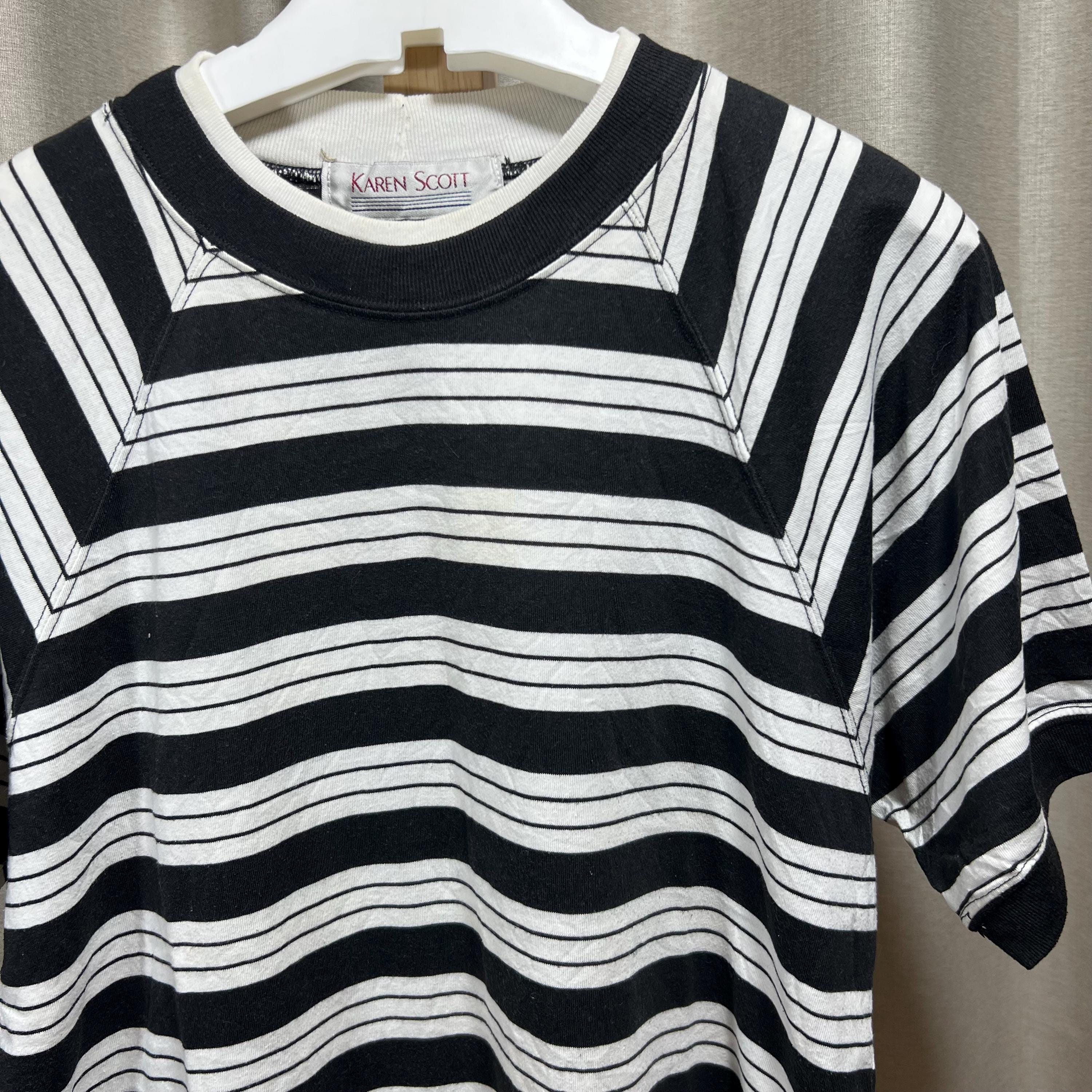 Vintage 90s Striped Shirt Size M. Stt01 - Etsy