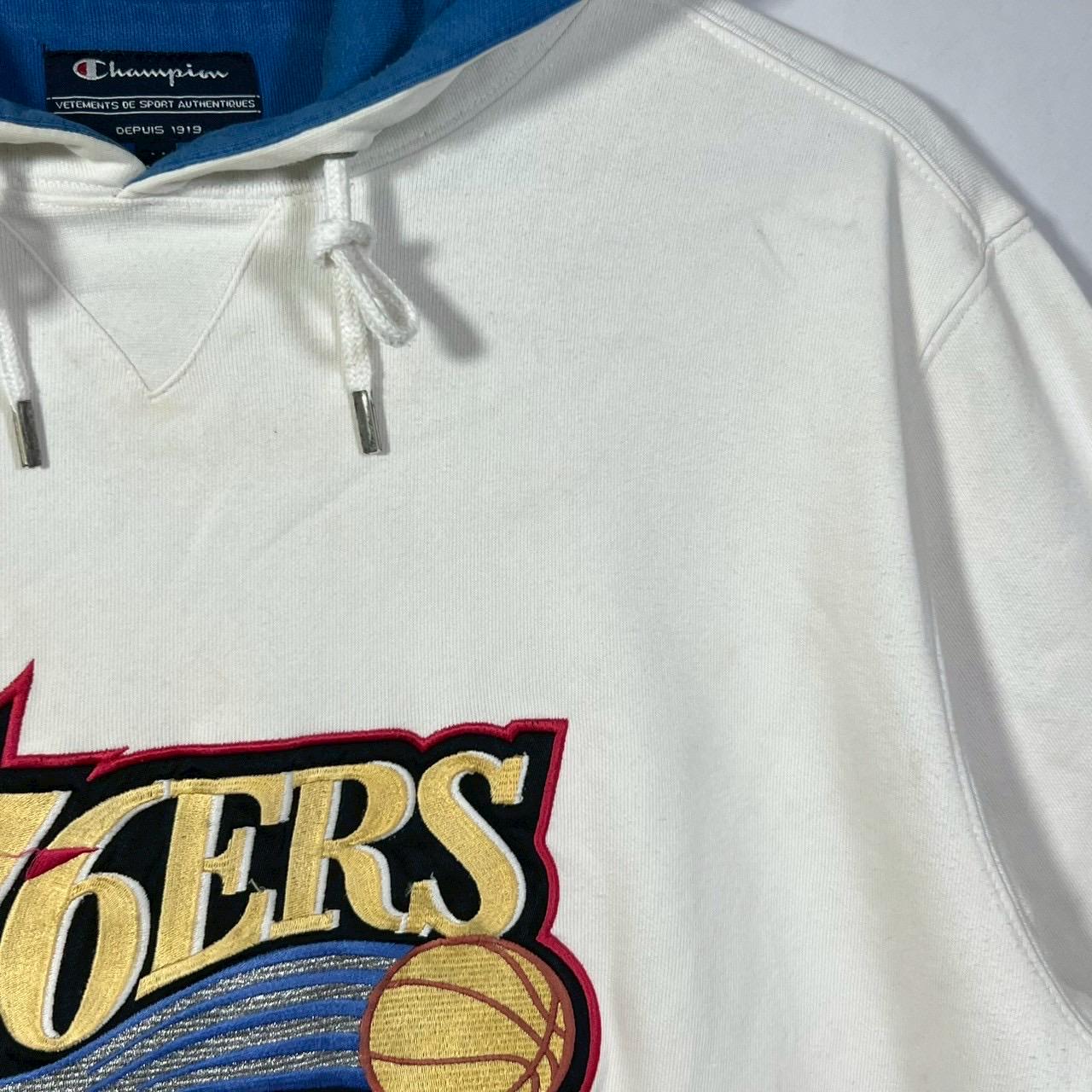 Vintage Champion Philadelphia 76ers Hoodie Size M Ts03 - Etsy