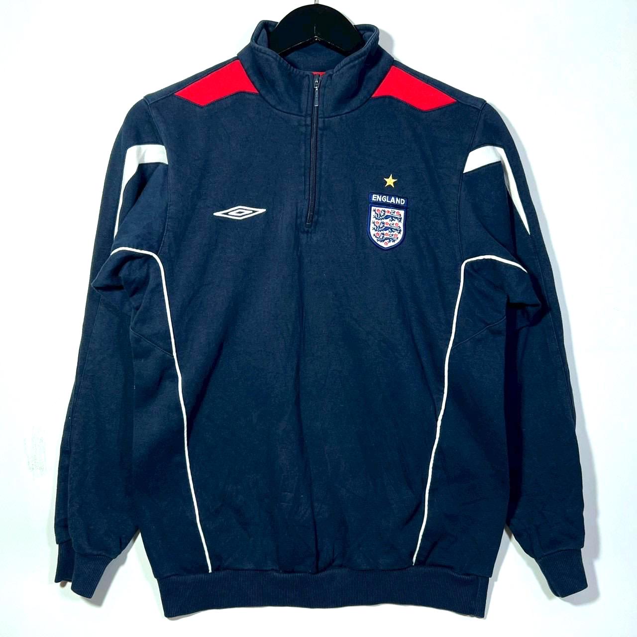 Vintage Umbro England Sweater Half Zip Size M Ts03 - Etsy
