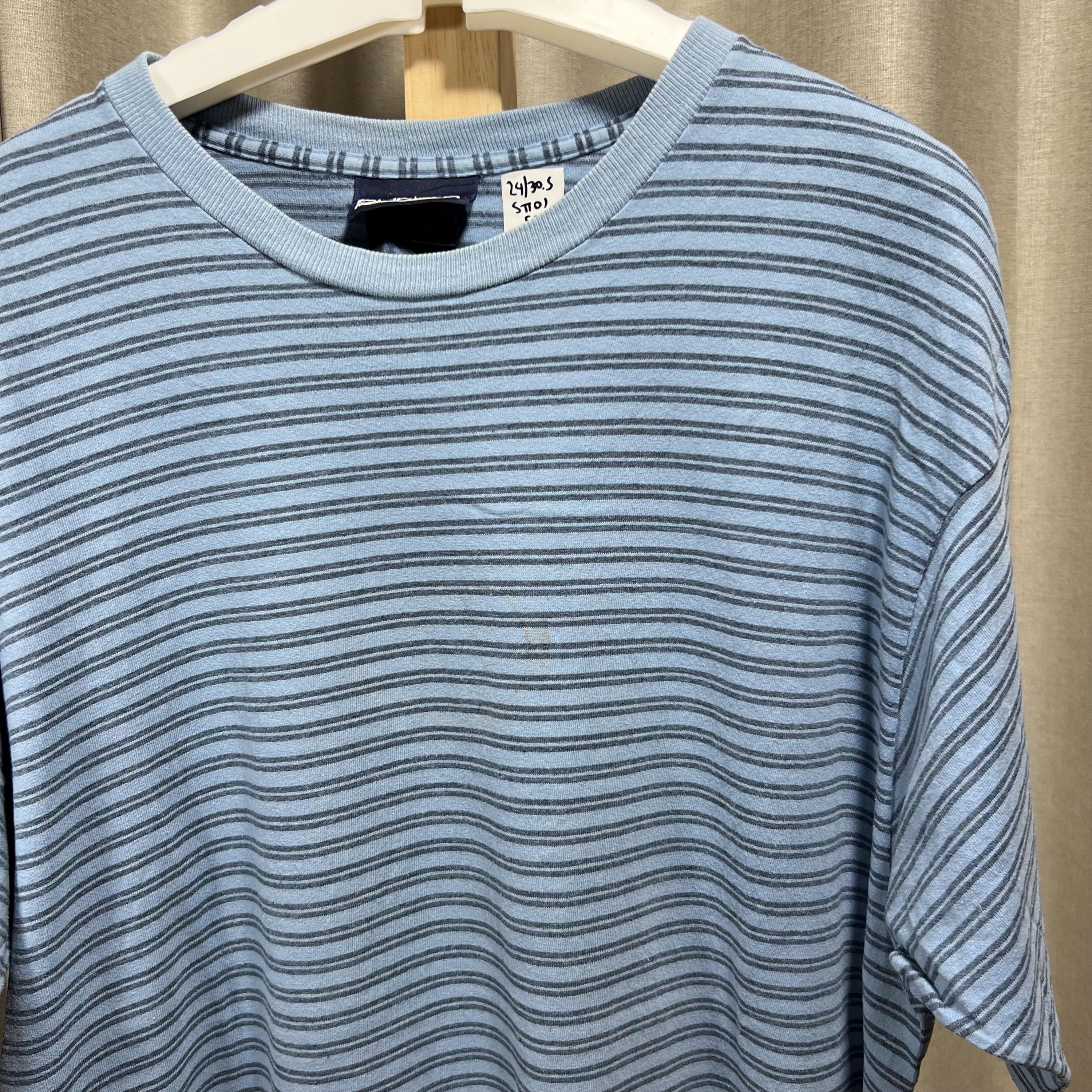 Vintage Striped Shirt Size L Stt01 - Etsy Canada