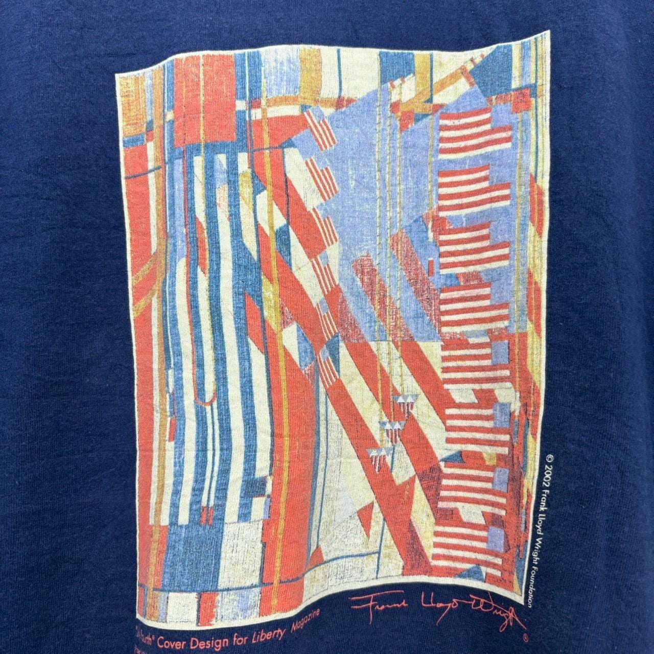 Vintage Frank Lloyd Wright ART Shirt Size L Wts02 - Etsy