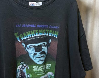 Vintage 00s Frankenstein Universal Studios Movie shirt size 3XL RL06