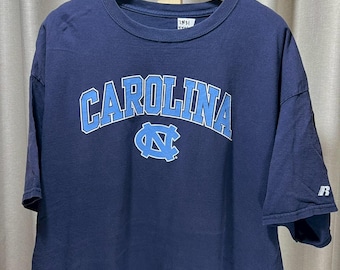 Vintage Bluse aus North Carolina Tar Heels Größe XL tt01