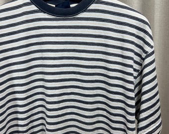 Vintage gestreept shirt maat M stt01