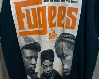 Vintage 90s-00s FUGEES the Score Raptee Shirt Size XL RL02 - Etsy