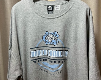 Vintage Starter Shirt von North Carolina Tar Heels Größe 3XL tt01