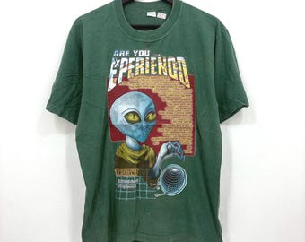 90年代のヴィンテージ映画「エイリアン・ネイション」Tシャツ - Etsy 日本