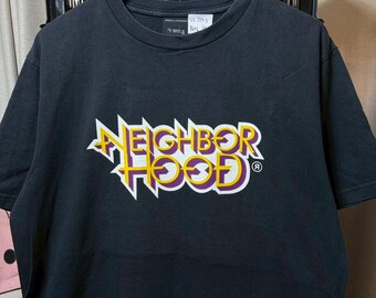 Vintage 00s NEIGHBOR HOOD shirt size M-L rl06