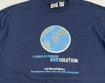 Vintage John McDowell Ministry Shirt size XL RL01