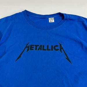 Vintage metallica shirt maat L RL01