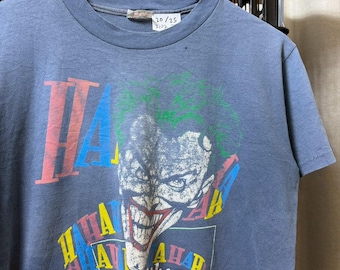 Vintage 80s The Joker DC Comics shirt size M RL07