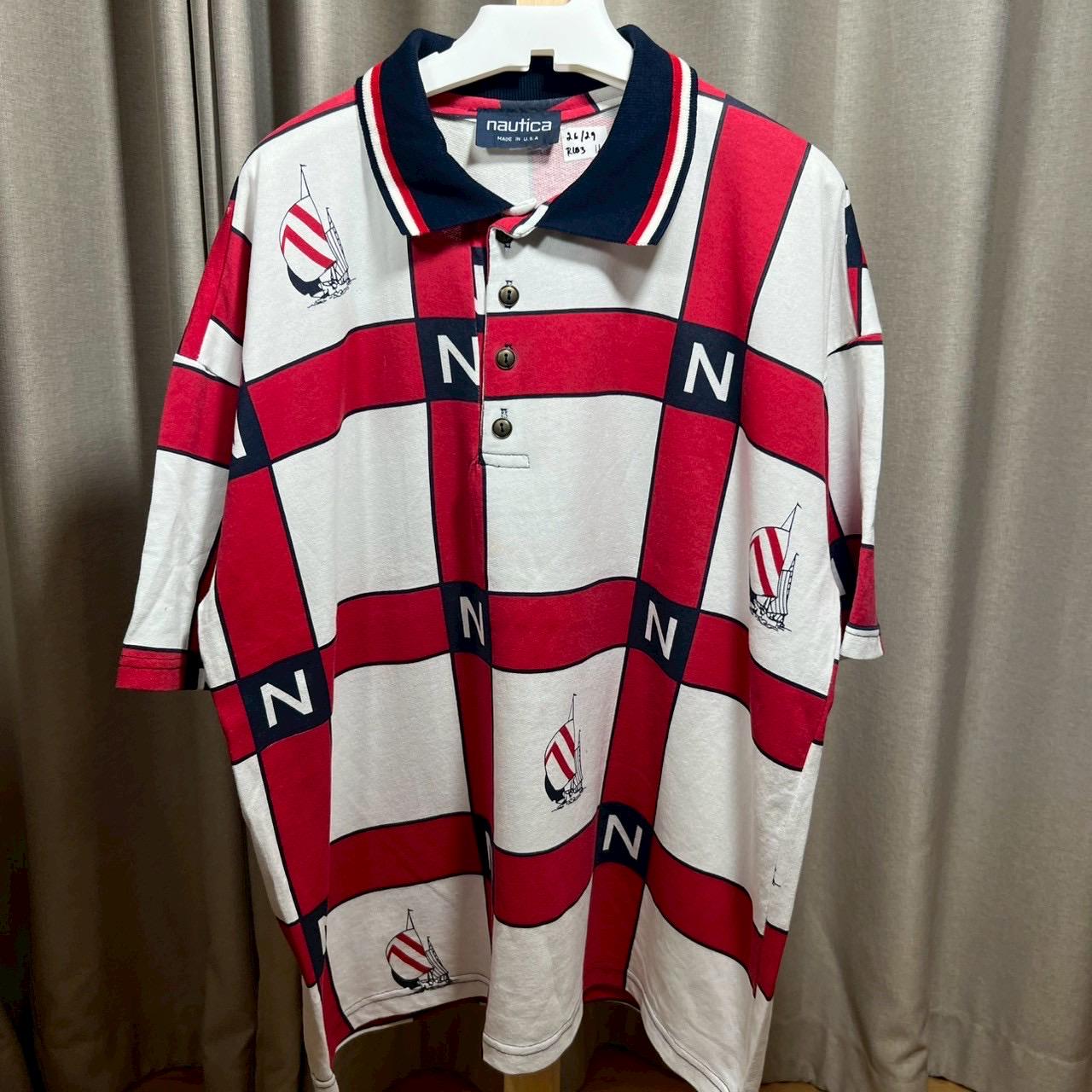 Vintage 90s Nautica Polo Shirt Size XL RL03 - Etsy