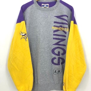 pull vintage des années 90 Starter Minnesota Vikings taille XL wsw01