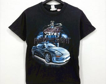 Vintage 00s 2 Fast 2 Furious Promo Movie y2k shirt size XXS wts02