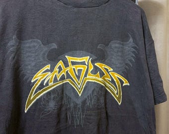 Vintage 90s Eagles Hell Freezes Over World Tour Band shirt size L rl07