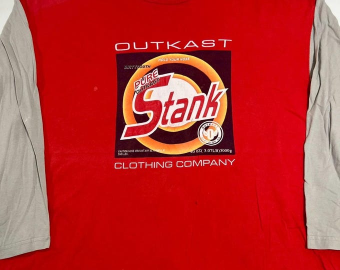 Vintage Outkast Clothing Stank Long sleeve shirt size XXL  RL01