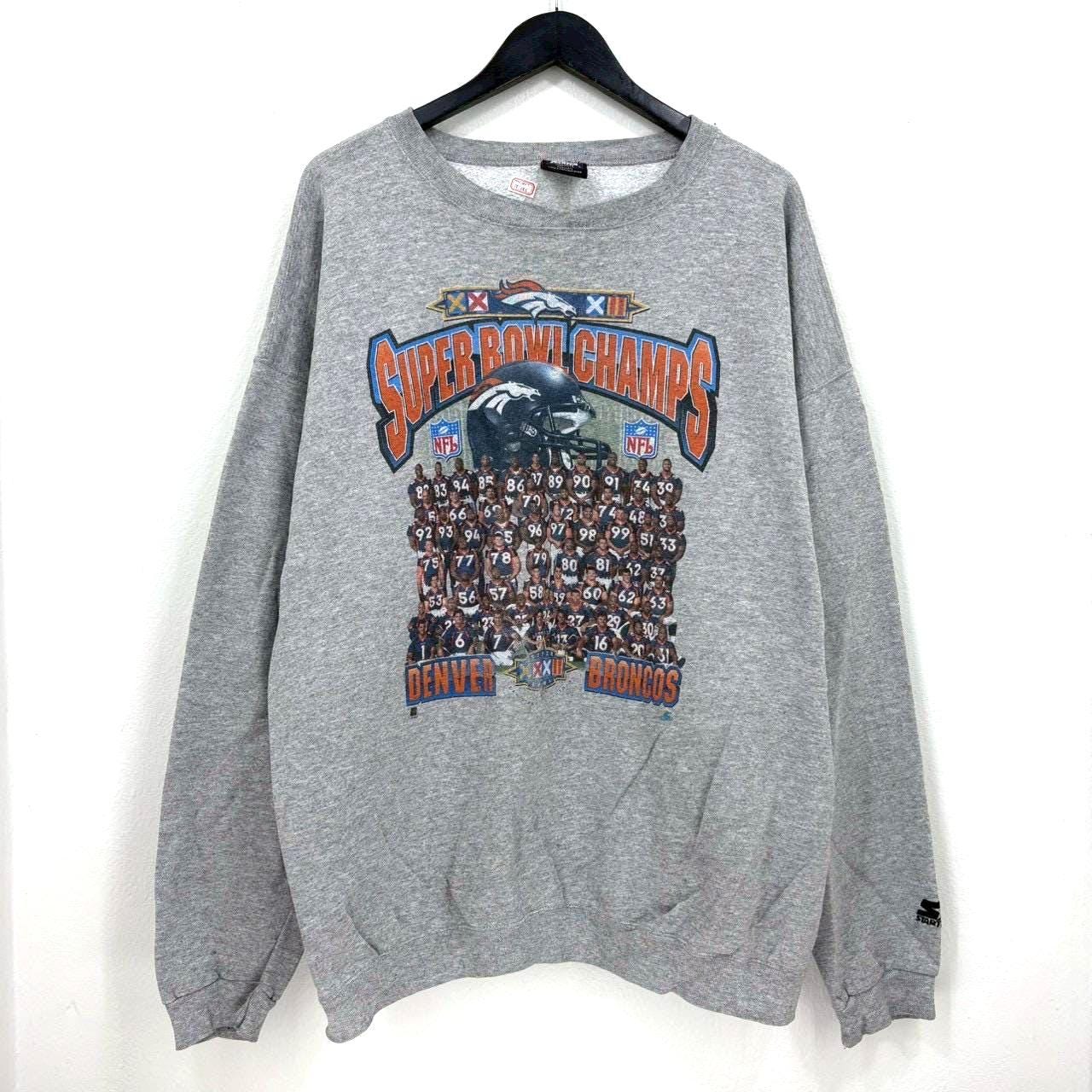 ブロンコス　プルオーバー　2XL ヴィンテージ デンバー・ブロンコス セーター サイズ XXL wsw04 - Etsy