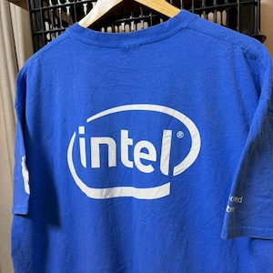 90s Intel Tshirt - Etsy