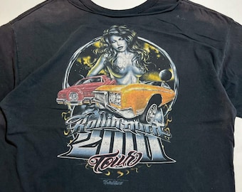 Vintage Rollin Hard Tour Shirt size L RL01