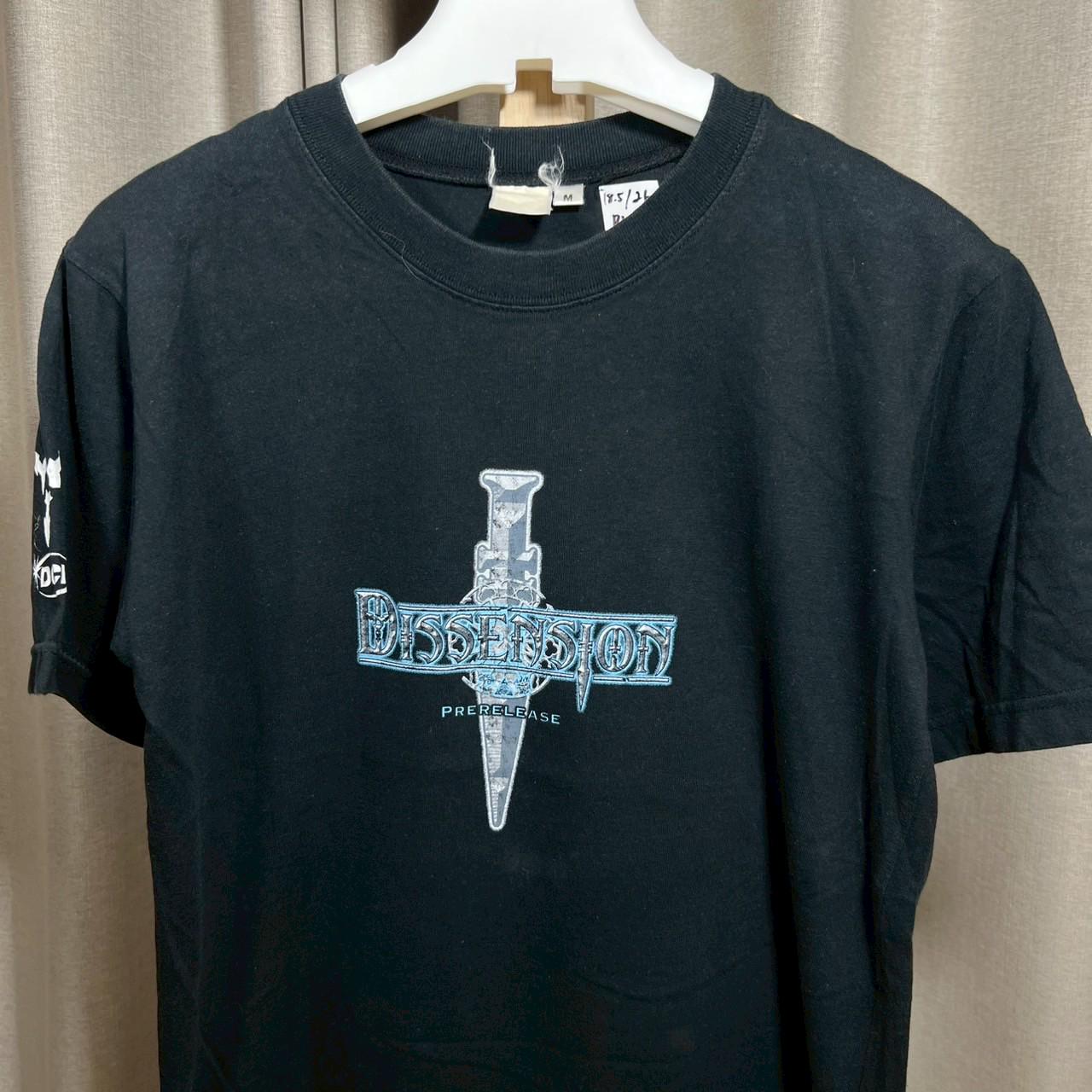Vintage 00s Magic the Gathering DISSENSION PRERELEASE Shirt Size 