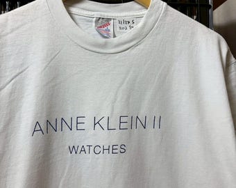 Vintage 90s ANNE KLEIN II  shirt size L rl07