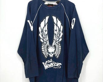 Vintage Johnny Blaze the Warriors Movie Long Sleeve Shirt Size XXL