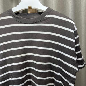 Vintage Striped Shirt size S-M stt01