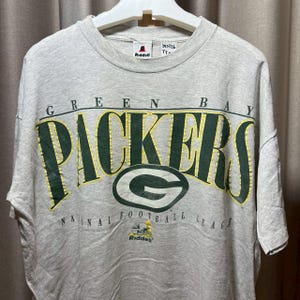 Vintage 90s Green Bay Packers NFL shirt size XL-L  tt01