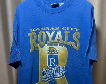 Vintage Kansas City Royals shirt size L tt01