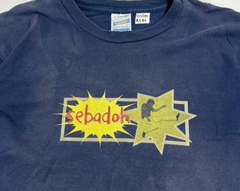 Vintage 1990s Sebadoh Band Shirt size M  RL01