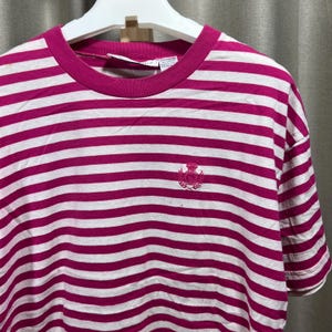 Vintage 90s Striped Shirt size M stt01