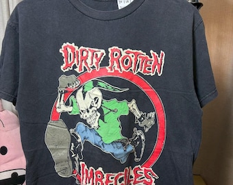 Vintage D.R.I. Dirty Rotten Imbeciles  shirt size M rl06