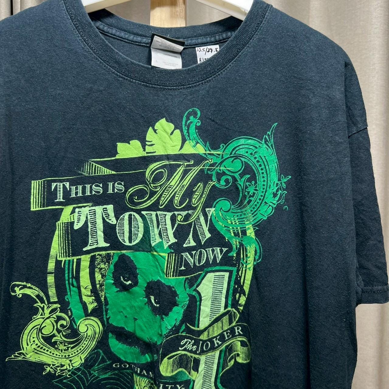 THE DARK NIGHT 08 JOKER シャツ　美品　Movie Vintage The Dark Knight Promo T-shirt 2008 Movie Joker Heath