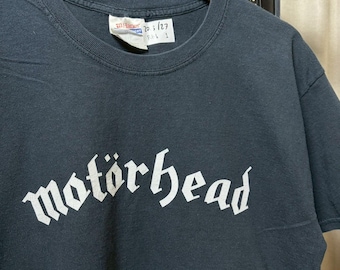 Vintage 00s Motorhead Band shirt size M-L rl06